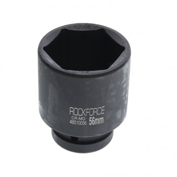 Головка торцевая 1 56мм ударная удлиненная L=90мм ROCKFORCE ROCKFORCE rf-48510056