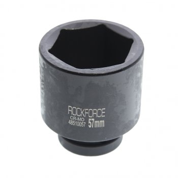 Головка торцевая 1 57мм ударная удлиненная L=90мм ROCKFORCE ROCKFORCE rf-48510057