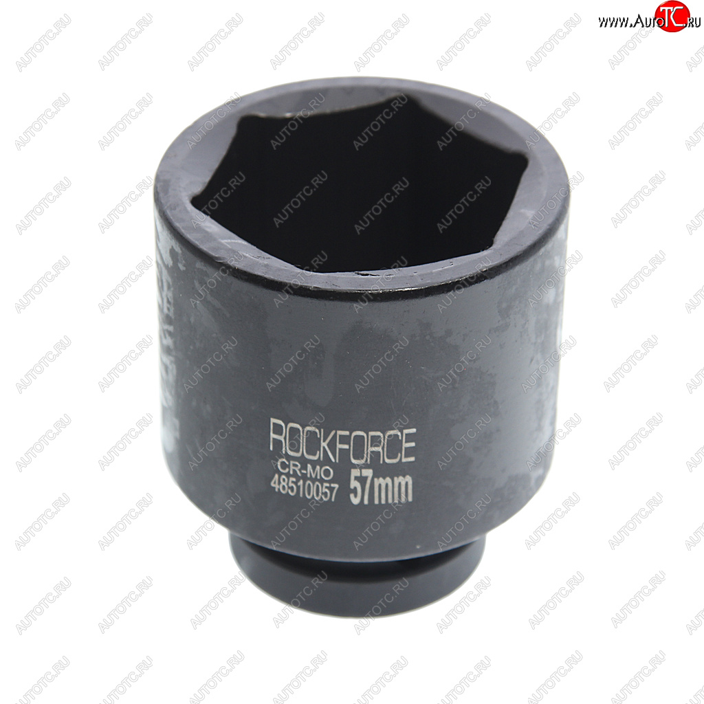 1 879 р. Головка торцевая 1 57мм ударная удлиненная L=90мм ROCKFORCE ROCKFORCE rf-48510057  с доставкой в г. Воронеж