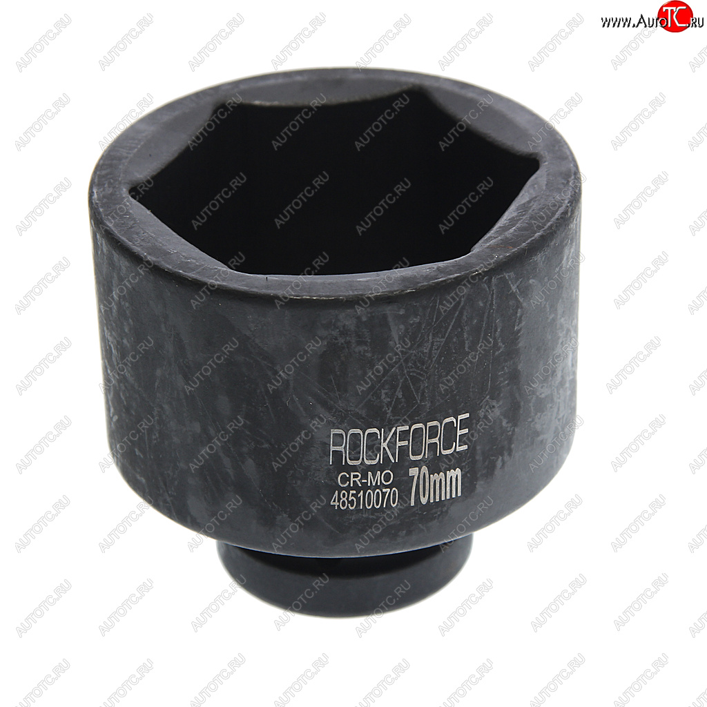 2 589 р. Головка торцевая 1 70мм ударная удлиненная L=90мм ROCKFORCE ROCKFORCE rf-48510070  с доставкой в г. Воронеж