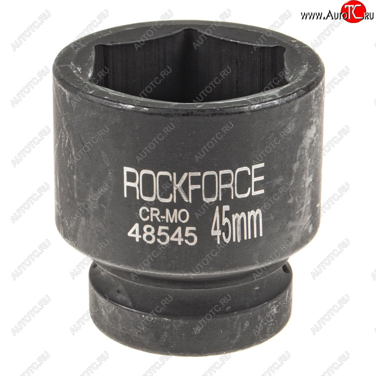 1 089 р. Головка торцевая 1 45мм ударная L=68мм ROCKFORCE ROCKFORCE rf-48545 ROCKFORCE rf-48545  с доставкой в г. Воронеж