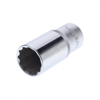 Головка торцевая 12 27мм 12-ти гранная высокая L=75мм ROCKFORCE ROCKFORCE rf-5497727