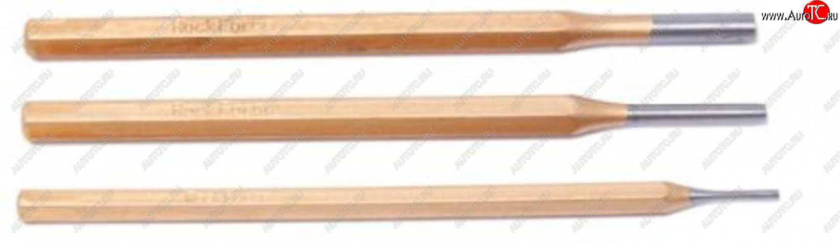 235 р. Выколотка 6мм (L=150мм) ROCKFORCE ROCKFORCE rf-6046150  с доставкой в г. Воронеж