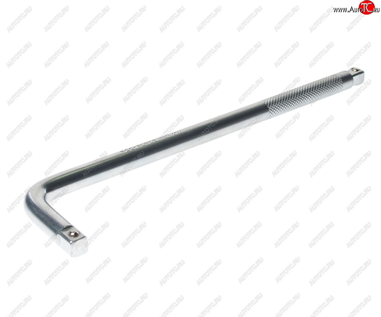 399 р. Вороток 38 L=250мм Г-образный с накаткой ROCKFORCE ROCKFORCE rf-8153250  с доставкой в г. Воронеж