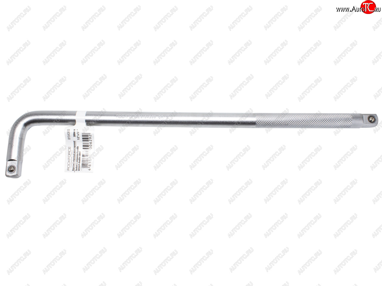 599 р. Вороток 12 L=300мм Г-образный с накаткой ROCKFORCE ROCKFORCE rf-8154300  с доставкой в г. Воронеж