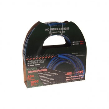Шланг компрессора 10х16мм 10м резиновый воздушный армированный ROCKFORCE ROCKFORCE rf-ahc-52h