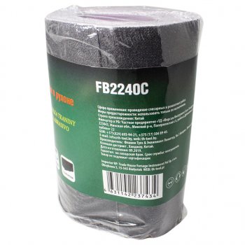 449 р. Бумага наждачная P-240 115ммх5м на тканевой основе рулон ROCKFORCE ROCKFORCE rf-fb2240c  с доставкой в г. Воронеж. Увеличить фотографию 2