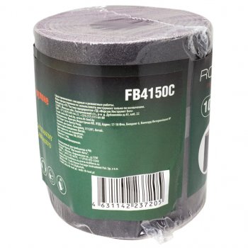 859 р. Бумага наждачная P-150 100ммх10м на тканевой основе рулон ROCKFORCE ROCKFORCE rf-fb4150c  с доставкой в г. Воронеж. Увеличить фотографию 2