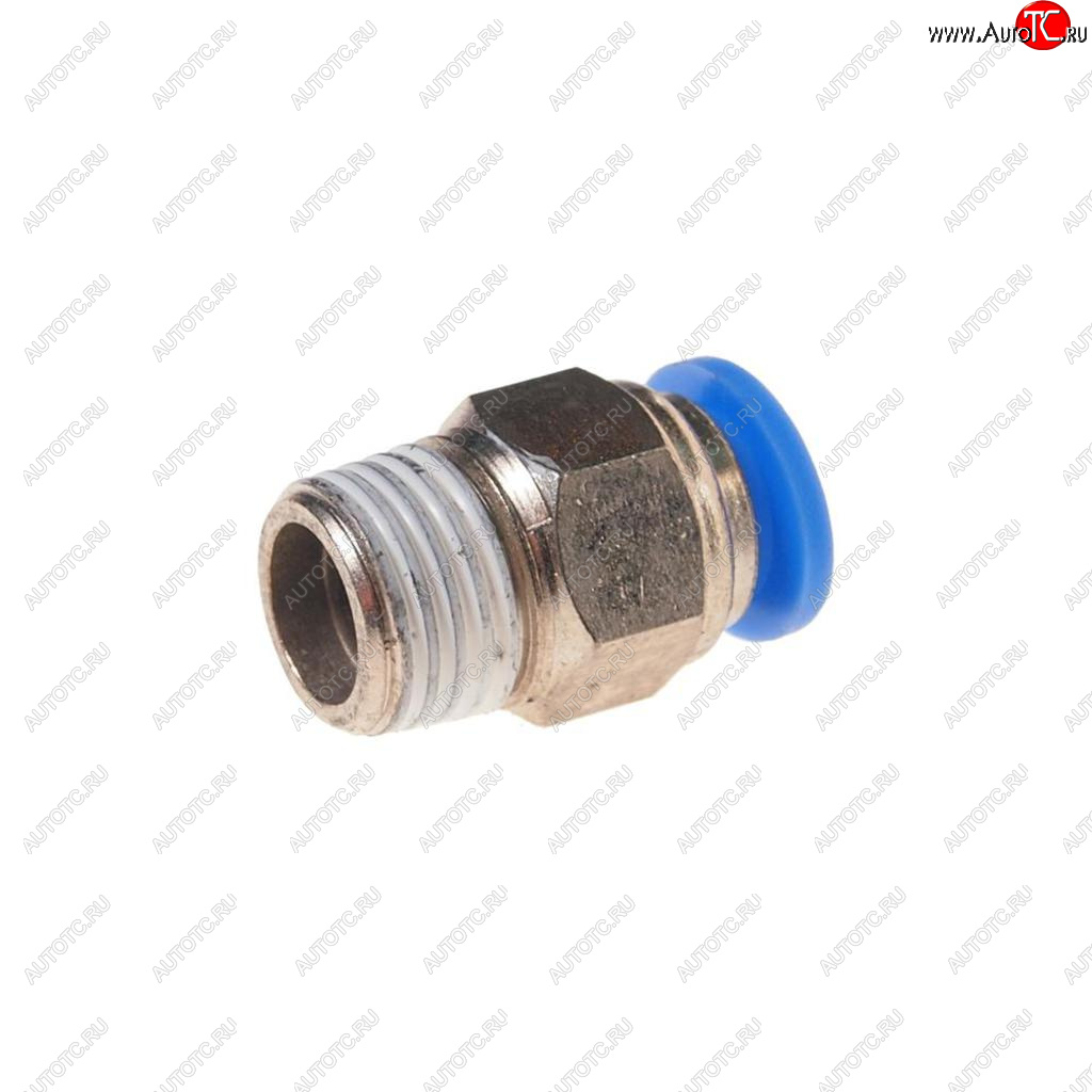 87 р. Фитинг для пластиковых трубок 14 8мм с наружной резьбой ROCKFORCE ROCKFORCE rf-spc08-02  с доставкой в г. Воронеж
