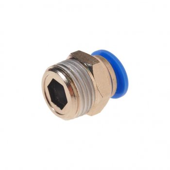 Фитинг для пластиковых трубок 12 12мм с наружной резьбой ROCKFORCE ROCKFORCE rf-spc12-04