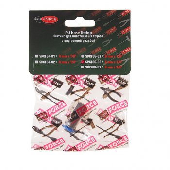 149 р. Фитинг для пластиковых трубок 14 6мм с внутренней резьбой ROCKFORCE ROCKFORCE rf-spcf06-02  с доставкой в г. Воронеж. Увеличить фотографию 2