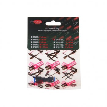 46 р. Фитинг для пластиковых трубок 6x4мм ROCKFORCE ROCKFORCE rf-spg06-04  с доставкой в г. Воронеж. Увеличить фотографию 2