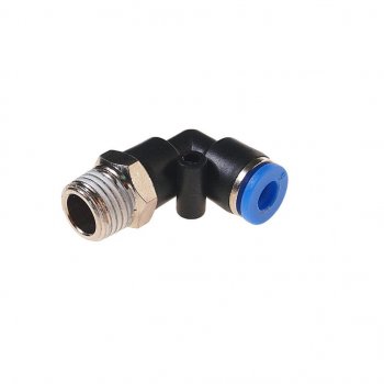 Фитинг для пластиковых трубок 14 угловой 6мм с наружной резьбой ROCKFORCE ROCKFORCE rf-spl06-02