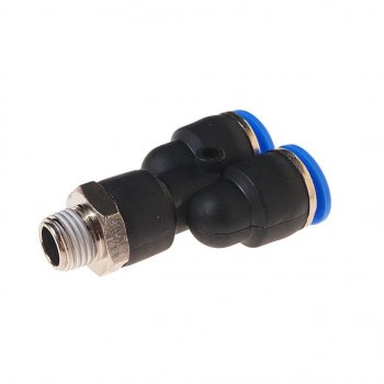 Фитинг для пластиковых трубок 14 Y-образный 12мм с наружной резьбой ROCKFORCE ROCKFORCE rf-spx12-02