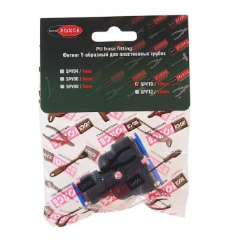 70 р. Фитинг для пластиковых трубок Y-образный 10мм ROCKFORCE ROCKFORCE rf-spy10  с доставкой в г. Воронеж. Увеличить фотографию 2
