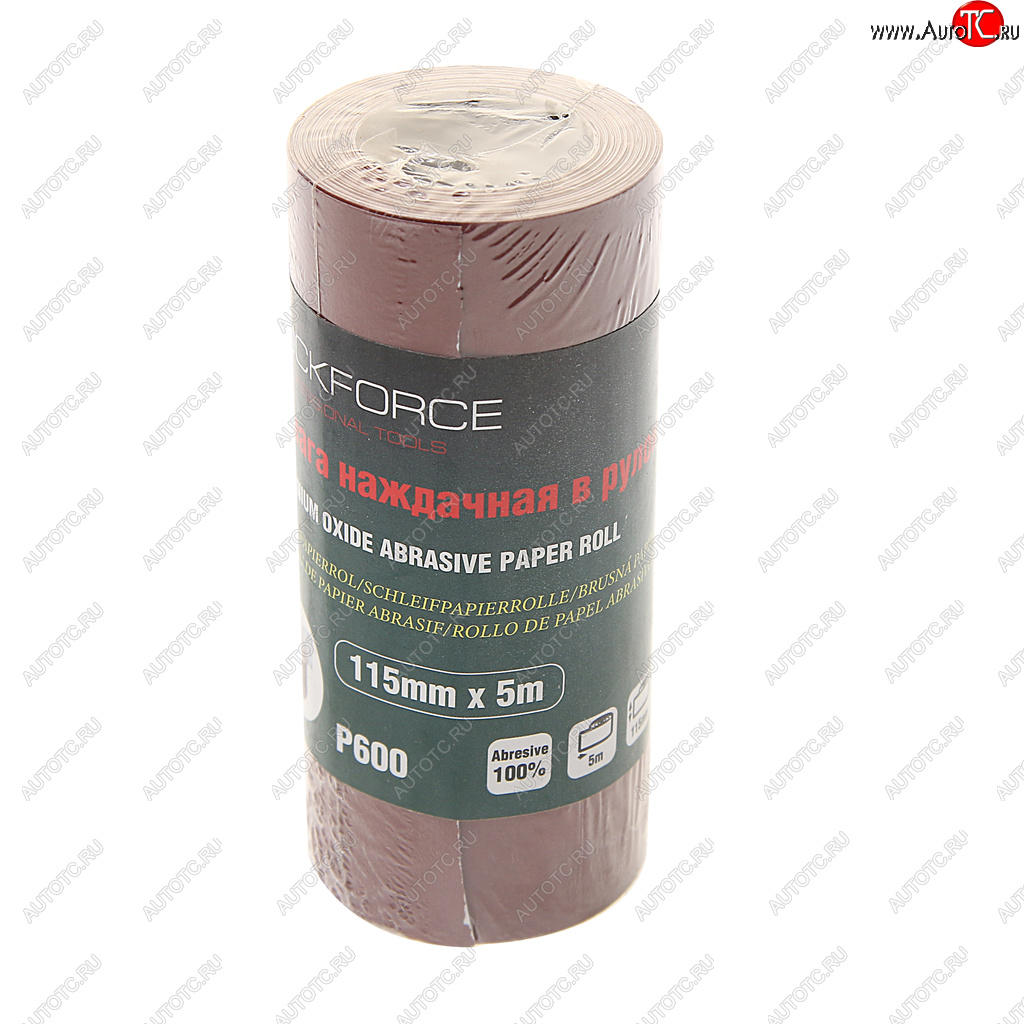 299 р. Бумага наждачная P-600 115ммх5м рулон ROCKFORCE ROCKFORCE rf-sr2600a  с доставкой в г. Воронеж