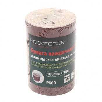 Бумага наждачная P-600 100ммх10м рулон ROCKFORCE ROCKFORCE rf-sr4600a