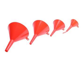 102 р. Воронка 50, 75, 95, 115мм пластиковая 4 предмета REDMARK REDMARK rm834  с доставкой в г. Воронеж. Увеличить фотографию 2