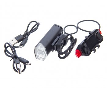 999 р. Фонарь велосипедный набор USB кабель с аккумулятором 480mAh Led NO NAME rpl-2255dc-918  с доставкой в г. Воронеж. Увеличить фотографию 2