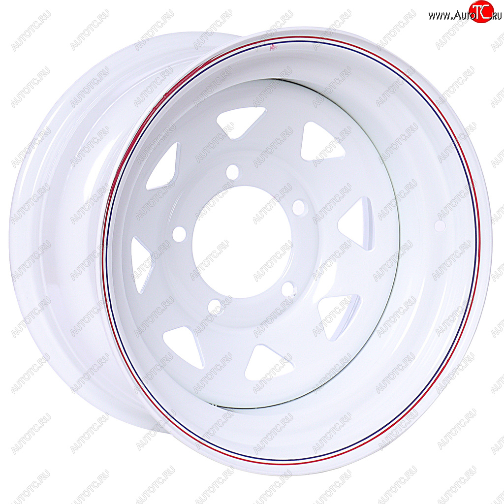 5 599 р. Диск колесный УАЗ R15 A17 White  r-steel 5x139,7 ет-19 d-110  с доставкой в г. Воронеж
