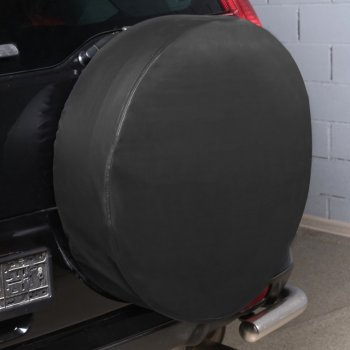 Чехол на запасное колесо R-16,17 d=77см экокожа черный SKYWAY SKYWAY s06301044