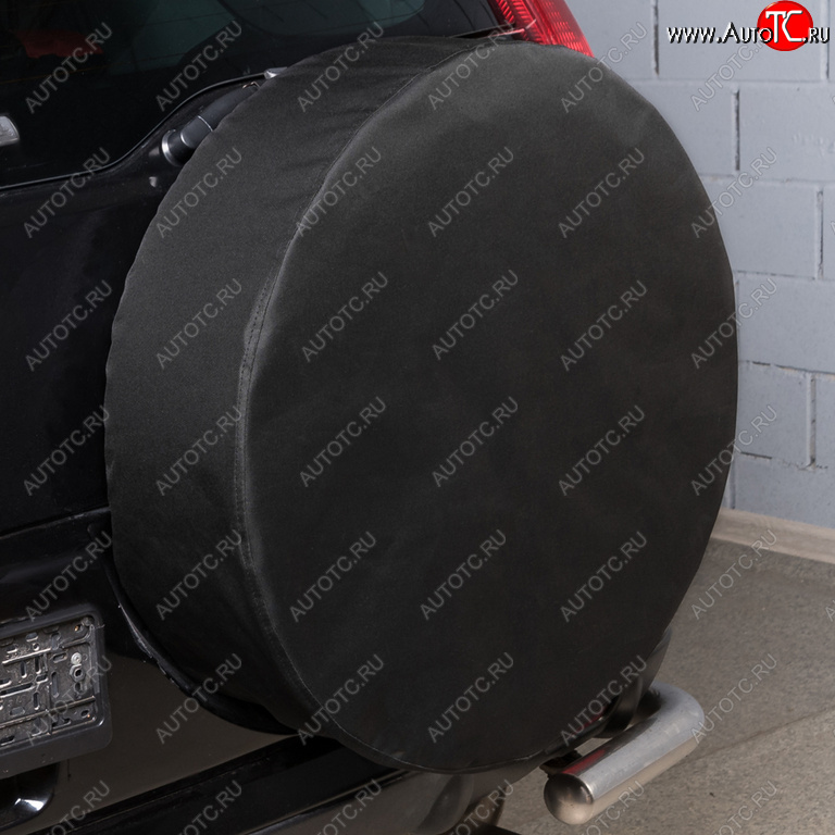 1 089 р. Чехол на запасное колесо R-16,17 d=77см оксфорд черный SKYWAY SKYWAY s06301064  с доставкой в г. Воронеж