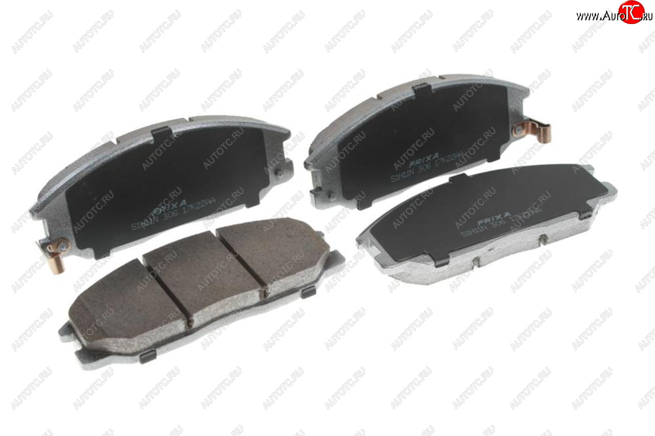 4 649 р. Колодки тормозные передние (4шт.) HANKOOK FRIXA Hyundai Trajet (1999-2008)  с доставкой в г. Воронеж