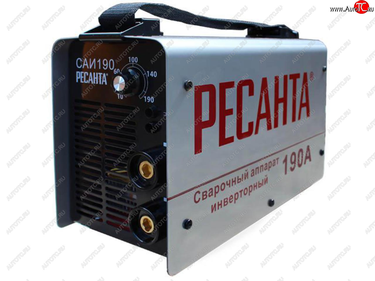 7 199 р. Аппарат сварочный 5.5кВт 10-190А d=2.0-5.0 140-260В инвертор компакт РЕСАНТА РЕСАНТА саи-190к  с доставкой в г. Воронеж