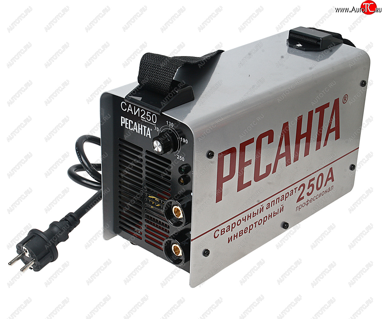 13 199 р. Аппарат сварочный 7.7кВт 10-250А d=2.0-5.0 180-240В инвертор РЕСАНТА РЕСАНТА саи 250  с доставкой в г. Воронеж