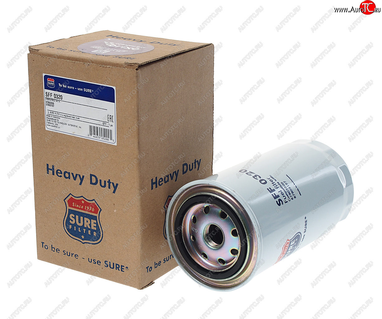 829 р. Фильтр топливный CASE SURE FILTER SURE FILTER sff0320  с доставкой в г. Воронеж