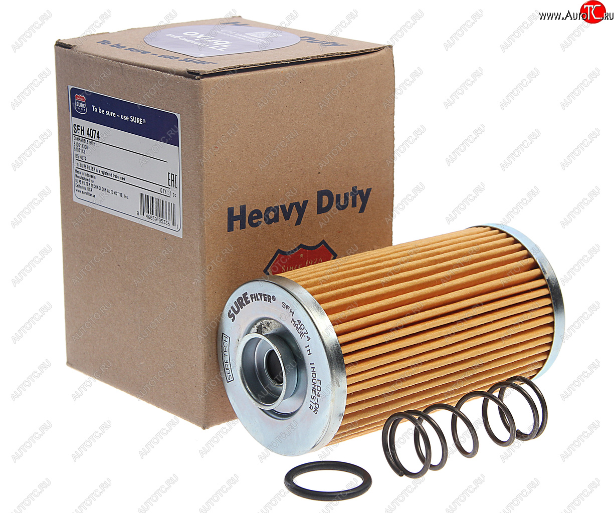 589 р. Фильтр масляный MAN насоса ГУРа SURE FILTER SURE FILTER sfh4074  с доставкой в г. Воронеж