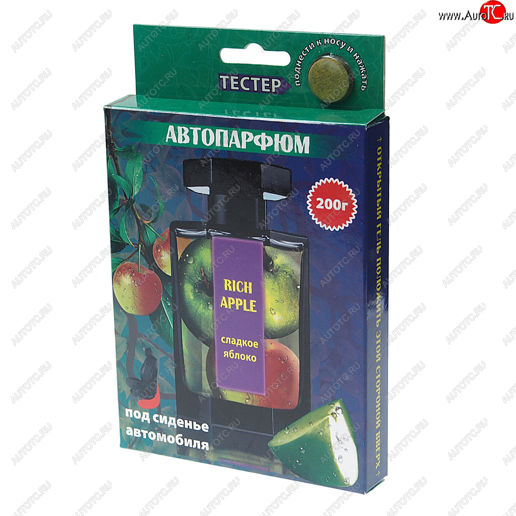 275 р. Ароматизатор под сиденье гелевый (rich apple) 170г Super Flower Max FOUETTE FOUETTE sfm-02  с доставкой в г. Воронеж