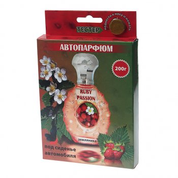 Ароматизатор под сиденье гелевый (ruby passion) 170г Super Flower Max FOUETTE FOUETTE sfm-08