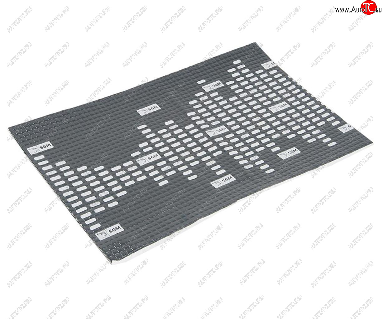 291 р. Шумоизоляция, вибропоглощение АлюМаст Бета 1 (М1Ф1) (0.5х0.7м) толщина 1.7мм Classic series SGM SGM sgm.am.b1.05x080  с доставкой в г. Воронеж
