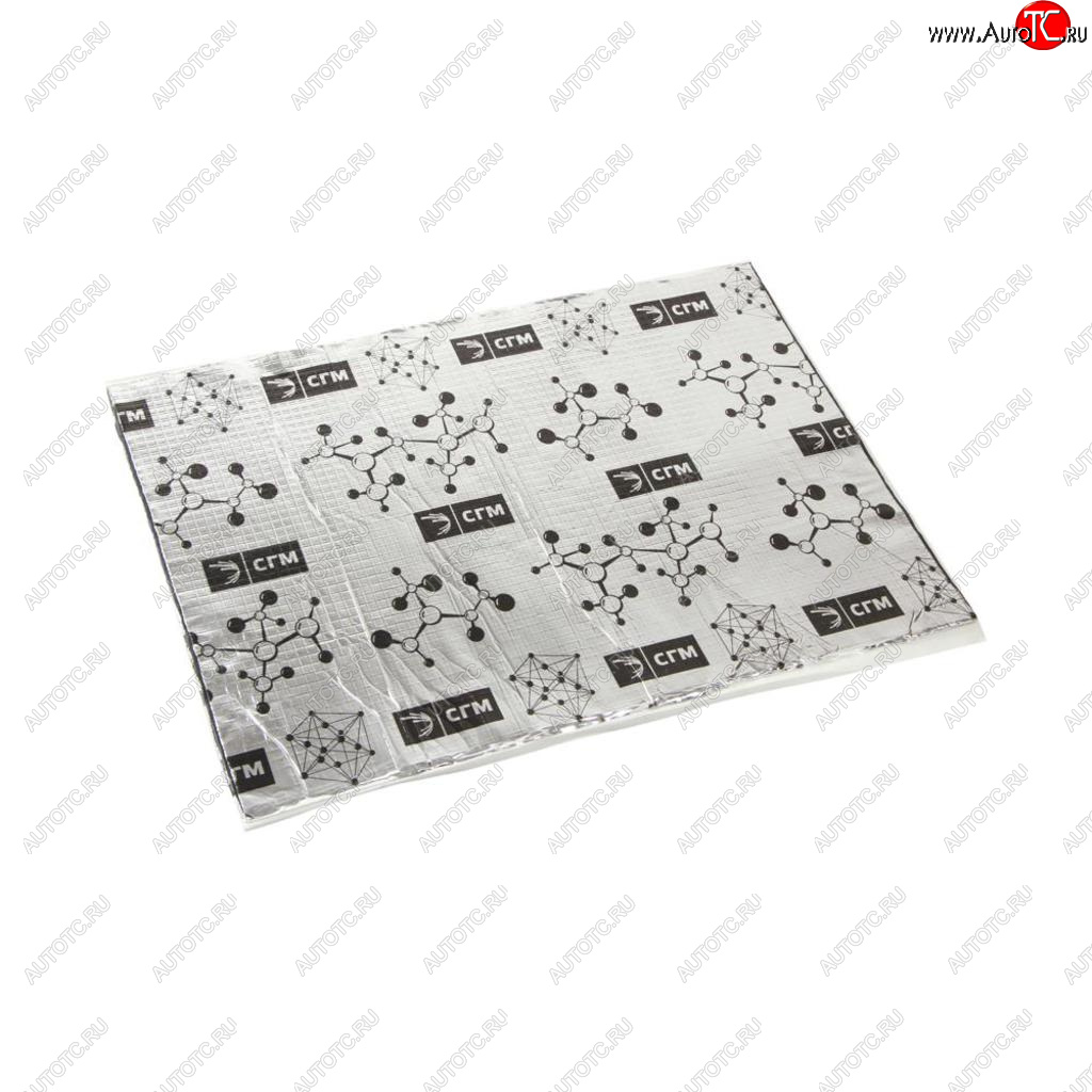 499 р. Шумоизоляция, вибропоглощение АлюМаст Base (М4Ф1) (0.5х0.7м) толщина 4мм Budget series SGM SGM sgm.bas.m4f1.05x070  с доставкой в г. Воронеж