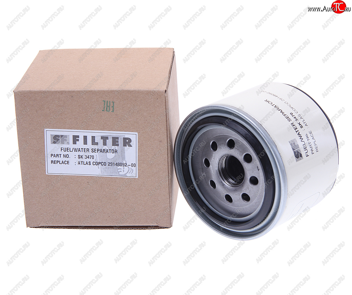 3 299 р. Фильтр топливный CATERPILLAR CASE сепаратор (30 микрон) SF FILTER SF FILTER sk3470  с доставкой в г. Воронеж