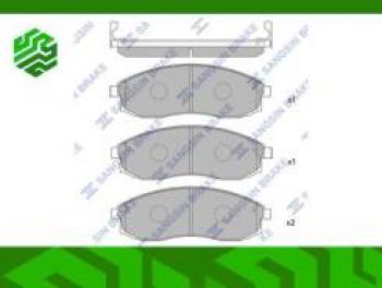 1 449 р. Колодки тормозные передние (4шт.) SANGSIN Nissan Maxima A32 (1994-2000)  с доставкой в г. Воронеж. Увеличить фотографию 1