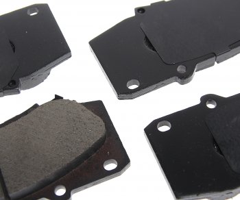 2 159 р. Колодки тормозные передние (4шт.) SANGSIN Toyota Hilux AN20,AN30  2-ой рестайлинг (2011-2016)  с доставкой в г. Воронеж. Увеличить фотографию 2