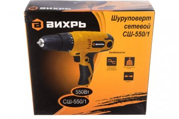 2 399 р. Шуруповерт сетевой 550Вт 34Нм 0-800обмин. ВИХРЬ ВИХРЬ сш-5501  с доставкой в г. Воронеж. Увеличить фотографию 15