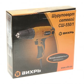 2 399 р. Шуруповерт сетевой 550Вт 34Нм 0-800обмин. ВИХРЬ ВИХРЬ сш-5501  с доставкой в г. Воронеж. Увеличить фотографию 4