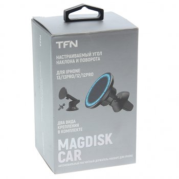 849 р. Держатель телефона на дефлектор магнитный TFN TFN tfn-hl-magdiskcar  с доставкой в г. Воронеж. Увеличить фотографию 5