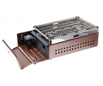 5 349 р. Гриль газовый портативный в кейсе Master Grill TOURIST TOURIST tg-010  с доставкой в г. Воронеж. Увеличить фотографию 2