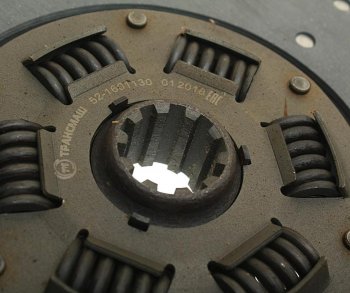 2 399 р. Диск сцепления ГАЗ-52 тканная накладка, усиленный ТРАНСМАШ Тюменские моторостроители тм52-1601130  с доставкой в г. Воронеж. Увеличить фотографию 3