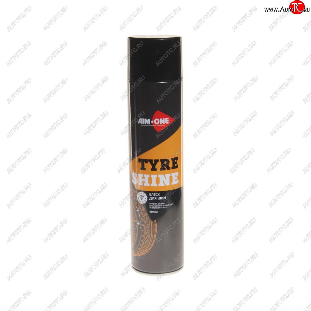 449 р. Чернитель шин 650мл аэрозоль Tyre Shine AIM-ONE AIM-ONE ts-500  с доставкой в г. Воронеж