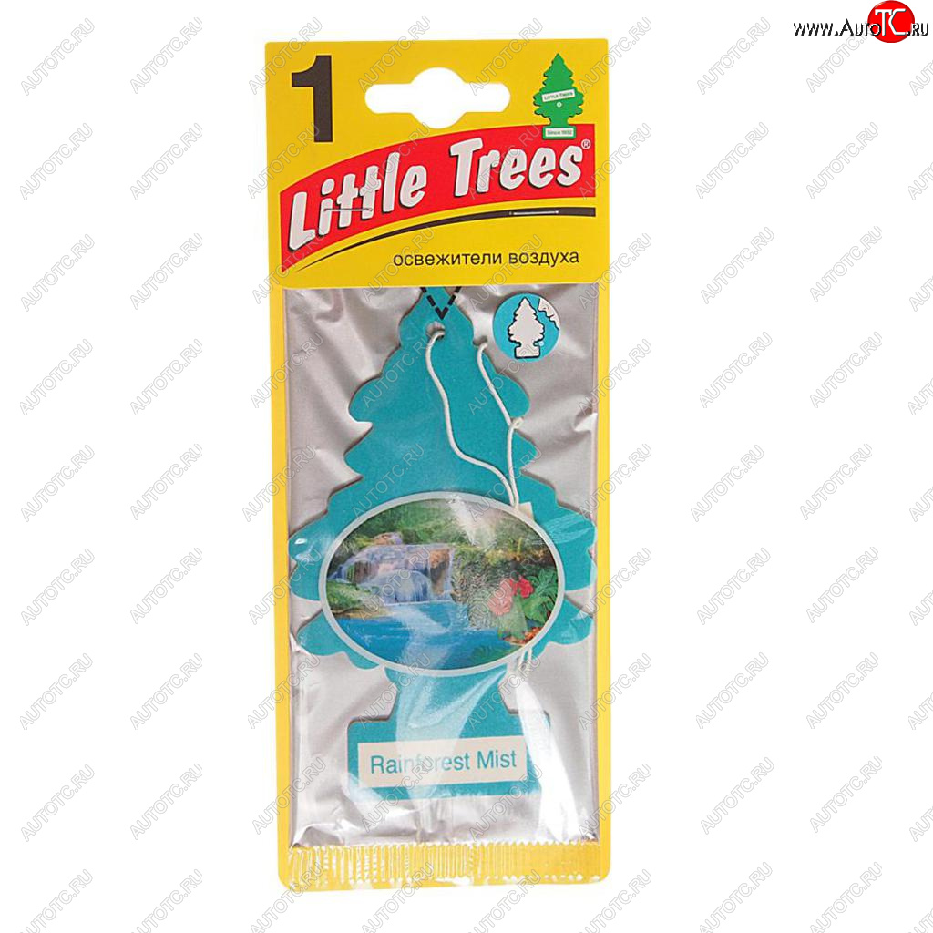 157 р. Ароматизатор подвесной пластина (тропический туман) Елочка CAR FRESHNER CAR FRESHNER u1p-10106-russ  с доставкой в г. Воронеж
