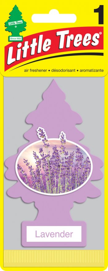 Ароматизатор подвесной пластина (лаванда) Елочка CAR FRESHNER CAR FRESHNER u1p-10435-russ