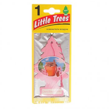 Ароматизатор подвесной пластина (медовая вишня) Елочка CAR FRESHNER CAR FRESHNER u1p-10476-russ