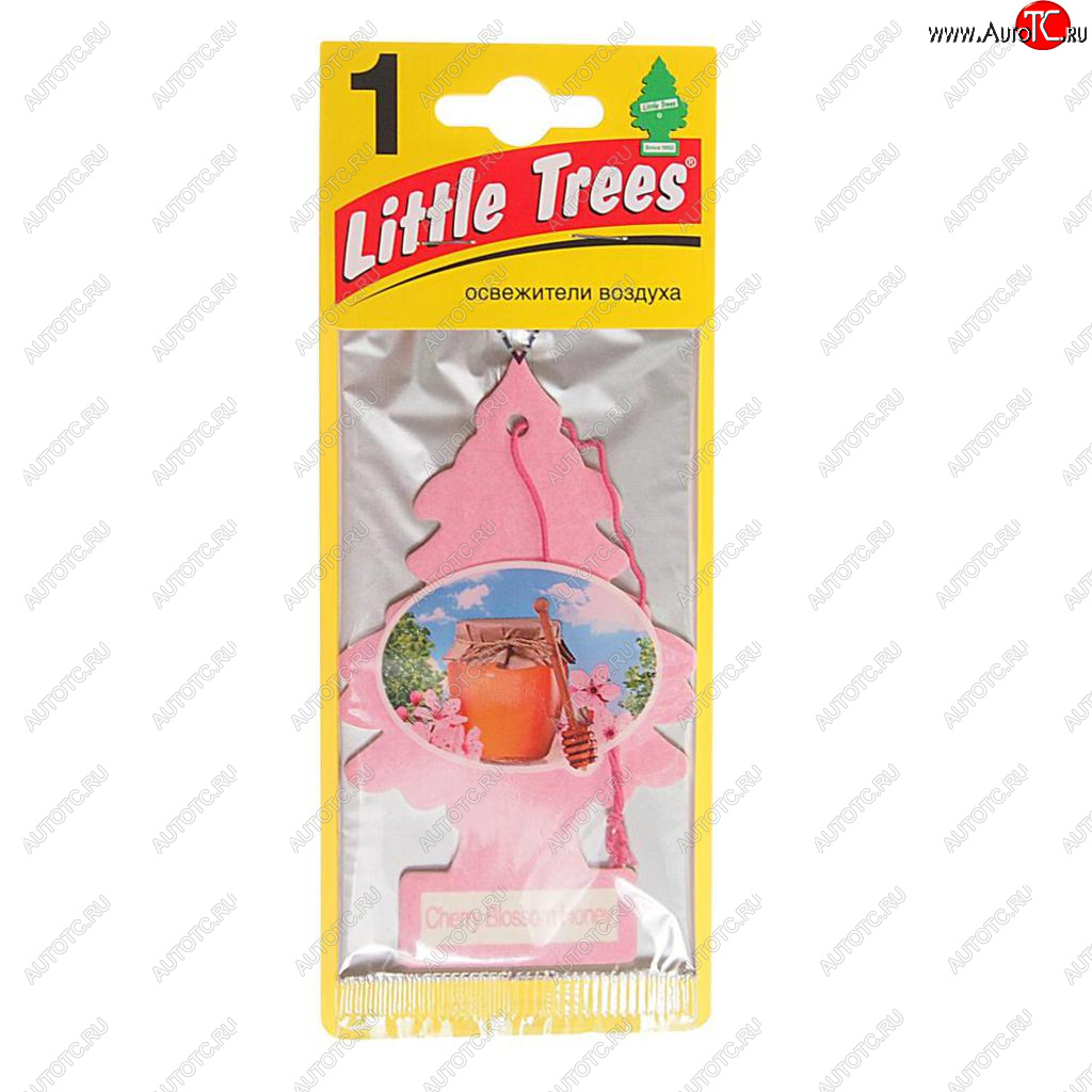 157 р. Ароматизатор подвесной пластина (медовая вишня) Елочка CAR FRESHNER CAR FRESHNER u1p-10476-russ  с доставкой в г. Воронеж