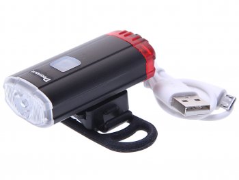 Фонарь велосипедный 2 в 1 USB кабель с аккумулятором 800mAh VXM NO NAME ут00019039