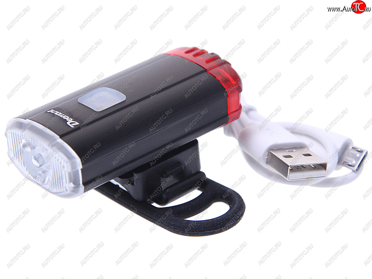 1 149 р. Фонарь велосипедный 2 в 1 USB кабель с аккумулятором 800mAh VXM NO NAME ут00019039  с доставкой в г. Воронеж